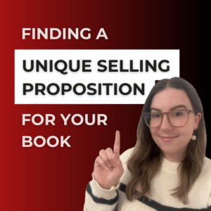 Ashlyn Anderson pictured next to the title "Finding a Unique Selling Proposition for Your Book"